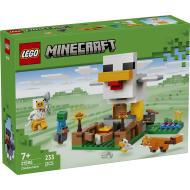 LEGO Minecraft 21585 Ferme de poules - Marque Lego - Collection Minecraft - Age à partir de 7 ans