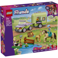 LEGO Friends 42695 Remorque avec cheval et poulain - Marque Lego - Collection Friends - Age à partir de 7 ans