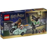 LEGO Harry Potter 76459 L’évasion de Privet Drive avec Hagrid et Harry - Marque Lego - Age à partir de 8 ans - Collection Harry Potter