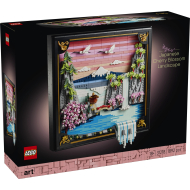 LEGO Art 31218 Paysage de cerisiers japonais - Marque Lego - Collection Art - Age à partir de 18 ans
