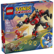 LEGO Sonic the Hedgehog 77005 Knuckles contre le mécha Egg Crusher du Dr Eggman - Marque Lego - Age à partir de 8 ans - Collection Sonic