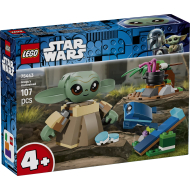 LEGO Star Wars 75443 La maison de Grogu - Marque Lego - Collection Star Wars - Age à partir de 4 ans