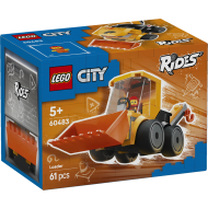 LEGO City 60483 Véhicules - Chargeuse de chantier - Marque Lego - Age à partir de 5 ans - Collection City