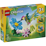 LEGO Creator 31384 Animaux sauvages : colibri coloré - Marque Lego - Age à partir de 8 ans - Collection Creator