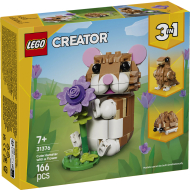 LEGO Creator 31376 Adorable hamster avec fleur - Marque Lego - Age à partir de 7 ans - Collection Creator