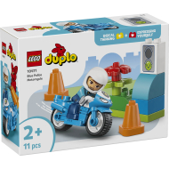 LEGO DUPLO 10471 Moto de police bleue - Marque Lego - Age à partir de 2 ans - Collection Duplo