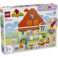 LEGO Duplo 10459 Huis van Bluey en Haar Familie met Geheugenspel - Merk Lego - Leeftijd vanaf 3 jaar - Collectie Duplo