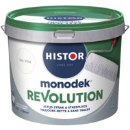 Histor Monodek Revolution Muurverf - Mat - Afwasbaar - Voor Binnen - RAL 9016 - 10L - Wit - Verfbasis Watergedragen - Glansgraad Mat - Geschikt voor Binnen - Toepassing Muur - Inhoud 10 l - Afwasbaar Ja - Kleur Wit