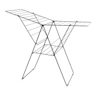 Practo Home Droogrek T-Model Jeanne - 20m - Zwart - Materiaal Metaal