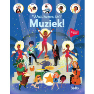 Wat hoor ik? Muziek - Geluidenboek - Hardcover - Vanaf 3 Jaar - Hoofdauteur Marie Paruit - Genre boek Leesboeken