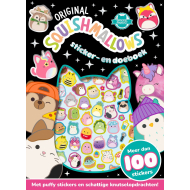 Squishmallows Sticker- en Doeboek - Activiteitenboek - Hardcover - Vanaf 4 Jaar - Leeftijd Nvt