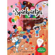 Spiekpietjes Colle Colorie - Livre de bricolage - Broché - À partir de 3 ans - Auteur principal Thaïs Vanderheyden - Genre du livre Livres de jeux