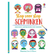 Stap voor stap schminken - Activiteitenboek - Hardcover - Vanaf 6 Jaar - Genre boek Speelboeken - Hoofdauteur Abigail Wheatley
