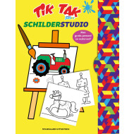 Tik Tak Schilderstudio - Activiteitenboek - Hardcover - Vanaf 4 Jaar - Hoofdauteur Onbekend - Genre boek Speelboeken