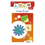 Loco Mini Ik ben 5 Jaar - Educatief Boek - Hardcover - Vanaf 5 Jaar - Hoofdauteur Onbekend - Genre boek Oefenboeken