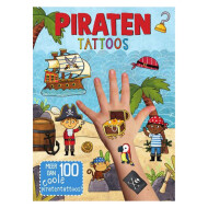 Tattoos Piraten - Activiteitenboek - Hardcover - Vanaf 4 Jaar - Hoofdauteur Onbekend - Genre boek Speelboeken