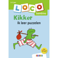 Loco Bambino Kikker Puzzelen - Activiteitenboek - Hardcover - Vanaf 3 Jaar - Hoofdauteur Onbekend - Genre boek Oefenboeken