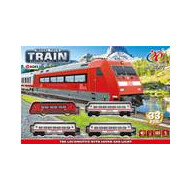 Trein Set - Licht en Muziek - Rood - Merk DDD Toys - Leeftijd vanaf 4 jaar