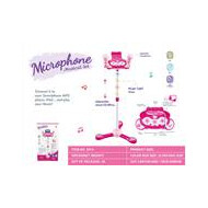 Microfoon met Standaard - Roze - Merk DDD Toys