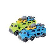 Kinetische Transporttruck - Licht en Geluid - Met 4 Mini Voertuigen - Merk DDD Toys - Leeftijd vanaf 3 jaar