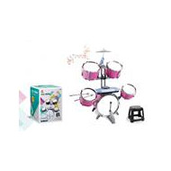 Kinder Drumset - Kinderinstrument - Roze - Topper - Merk DDD Toys