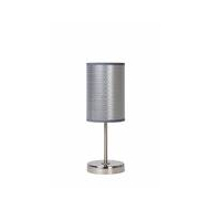 Lucide Moda Lampe de table - Ø13cm - 1xE27 - Gris - Marque Lucide - Dimmable Non - Type de lampe Lampe non inclus - Douilles E27 - Couleur Gris - Lumen N/a - Matériel Métal