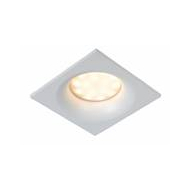 Lucide Ziva Spot encastrable Salle de bains - 1xGU10 - IP44 - Blanc - Marque Lucide - Puissance  50 W - Lumen N/a - Couleur Blanc - Douilles GU10