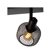 Lucide Maren Plafondspot - 2xE14 - Zwart - Merk Lucide - Fitting E14 - Geschikt voor Plafond - Kleur Zwart - Vermogen 25 W - Materiaal Metaal - Lumen Nvt - Type lamp Lamp niet inbegrepen - Type opbouw spot Plafondplaat