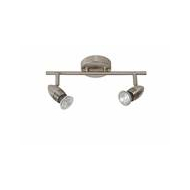 Lucide Caro-LED Plafondspot - LED - GU10 - 2x5W 2700K - Mat chroom - Merk Lucide - Vermogen 5 W - Type opbouw spot Plafondplaat - Type lamp LED - Kleur Mat Chroom - Geschikt voor Plafond - Fitting GU10 - Materiaal Metaal