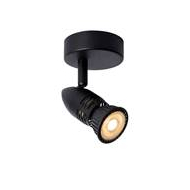 Lucide Caro Plafondspot - Ø9cm - 1xGU10 - Zwart - Merk Lucide - Fitting GU10 - Kleur Zwart - Type lamp Lamp niet inbegrepen - Lumen Nvt - Materiaal Metaal