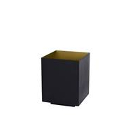Lucide Suzy Lampe de table - 1xE14 - Noir - Marque Lucide - Type de lampe Lampe non inclus - Couleur Noir,Or mat - Matériel Métal - Dimmable Non - Douilles E14