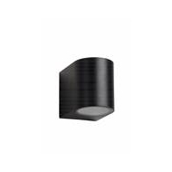 Lucide Zora-LED Wandspot Buiten - LED Dimbaar - GU10 - 1x5W 3000K - IP44 - Zwart - Merk Lucide - Materiaal Aluminium - Type lamp LED - Vermogen 5 W - Kleur Zwart - Aantal lichtpunten 1 - Lumen 320 Lm