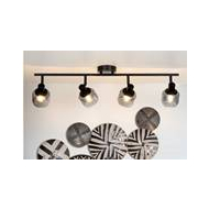 Lucide Bjorn Plafondspot - 4xE14 - Zwart - Merk Lucide - Vermogen 40 W - Type lamp Lamp niet inbegrepen - Fitting E14 - Kleur Zwart - Geschikt voor Plafond - Type opbouw spot Plafondplaat - Materiaal Metaal - Lumen Nvt