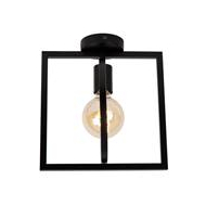 Lucide Suus Plafonnière - 1xE27 - Zwart - Merk Lucide - Materiaal Metaal - Vermogen 40 W - Sensor Nee - Fitting E27 - Type lamp Lamp niet inbegrepen - Aantal lichtpunten 1 - Kleur Zwart - Dimbaar Ja