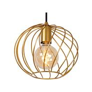 Lucide Danza Hanglamp - Ø50cm - 3xE27 - Mat Goud / Messing - Merk Lucide - Fitting E27 - Vermogen 40 W - Materiaal Metaal - Dimbaar Ja - Kleur Zwart,Mat Goud - Type lamp Lamp niet inbegrepen - Aantal lichtpunten 3