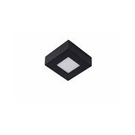 Lucide Brice-LED Plafonnier Salle de bains - LED Dimmable - 1x8W 3000K - IP44 - Noir - Marque Lucide - Puissance  8 W - Lumen 430 Lm - Douilles Nvt - Couleur Noir