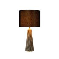Lucide Extravaganza Velvet Lampe de table - Ø25cm - 1xE27 - Noir - Marque Lucide - Lumen N/a - Type de lampe Lampe non inclus - Couleur Or,Noir - Matériel Métal - Douilles E27 - Dimmable Non