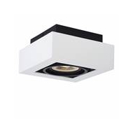 Lucide Zefix Plafondspot - LED Dim to warm - GU10 (ES111) - 1x12W 2200K/3000K - Wit - Merk Lucide - Kleur Wit - Fitting GU10 - Lumen 820 Lm - Type lamp LED - Geschikt voor Plafond - Materiaal Aluminium - Vermogen 12 W
