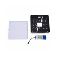 Lucide Ceres-LED Plafonnier Salle de bains - LED Dimmable - 1x30W 3000K - IP44 - Noir - Marque Lucide - Puissance  30 W - Couleur Blanc,Noir - Lumen 2400 Lm - Douilles Nvt