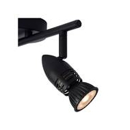 Lucide Caro Plafondspot - 2xGU10 - Zwart - Merk Lucide - Fitting GU10 - Materiaal Metaal - Kleur Zwart - Type lamp Lamp niet inbegrepen - Lumen Nvt