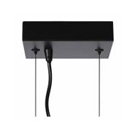 Lucide Fabian Hanglamp - 1xE27 - Zwart - Merk Lucide - Type lamp Lamp niet inbegrepen - Dimbaar Ja - Materiaal Metaal - Fitting E27 - Aantal lichtpunten 1 - Vermogen 40 W - Kleur Zwart