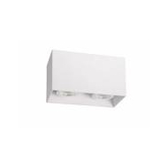 Lucide Bodi Spot plafond - 2xGU10 - Blanc - Marque Lucide - Matériel Aluminium - Type de lampe Lampe non inclus - Couleur Blanc - Douilles GU10 - Lumen N/a