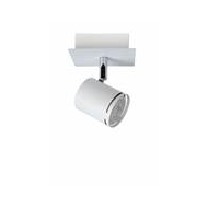 Lucide Rilou Plafondspot - LED Dimbaar - GU10 - 1x5W 3000K - Wit - Merk Lucide - Fitting GU10 - Type opbouw spot Plafondplaat - Materiaal Metaal - Kleur Wit - Vermogen 5 W - Type lamp LED - Geschikt voor Plafond