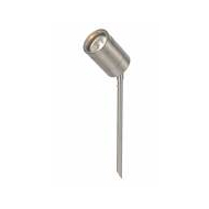 Lucide Arne-LED Tuinspot Buiten - Ø6,3cm - LED - GU10 - 1x5W 2700K - IP44 - Mat chroom - Merk Lucide - Aantal lichtpunten 1 - Vermogen 5 W - Fitting GU10 - Kleur Mat Chroom