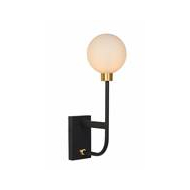 Lucide Berend Wandlamp Badkamer - 1xG9 - IP44 - Zwart - Merk Lucide - Type lamp Lamp niet inbegrepen - Lumen Nvt - Vermogen 33 W - Kleur Zwart - Fitting G9 - Materiaal Glas