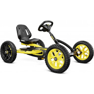 Berg Kart à Pédales Buddy Cross - Noir et Jaune - Marque Berg - Couleur Jaune,Noir - Age à partir de 3 ans