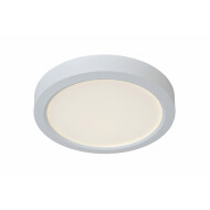 Lucide Tendo-LED Plafonnière - Ø22cm - LED - 1x18W 3000K - Wit - Merk Lucide - Fitting Geïntegreerde LED - Aantal lichtpunten 1 - Dimbaar Nee - Vermogen 18 W - Kleur Wit - Type lamp LED - Sensor Nee - Materiaal Aluminium