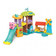 Vtech Tut Tut Animo Bisous Super Maison Toboggan Violette Vache Pipelette - Licht/Geluid - 1-5 Jaar - Merk Vtech - Leeftijd 1 t/m 5 jaar