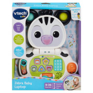 Vtech Zebra Baby Laptop - Met Muziek - 9-36 Maanden - Merk Vtech