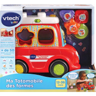 Vtech Ma Totomobile Des Formes - Franstalig - Met Geluid - 12-36 Maanden - Merk Vtech